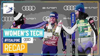 Recap  Women Giant SlalomSlalom  FIS Alpine [upl. by Stav605]