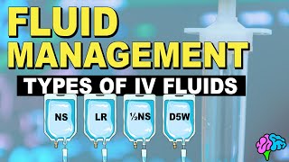 Types of IV Fluid  Fluid Management [upl. by Amleht]