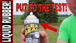 FLEX SEAL SPRAY RUBBER PUT TO THE TEST [upl. by Foote]