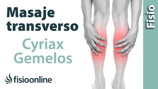 Automasaje para tendinitis  Masaje transverso profundo de Cyriax [upl. by Bergren275]