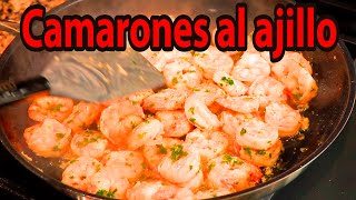 Camarones al Ajillo Garlic Shrimp estilo cubano [upl. by Eiwoh]