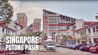 Potong Pasir Singapore Walking Tour【2019】波东巴西新加坡徒步旅行【2019】 [upl. by Yelrahs]