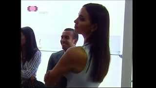 Irina Shayk at the Museum of Cristiano Ronaldo [upl. by Preston]