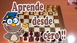 Tutorial de ajedrez Aprende desde cero completo [upl. by Cassandry]