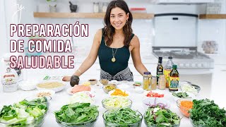 TIPS y PREPARACIÓN DE COMIDA SALUDABLE para la semana [upl. by Kelwen925]