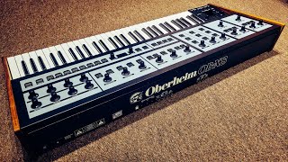 The Oberheim OBX8 in a nutshell [upl. by Hertberg817]