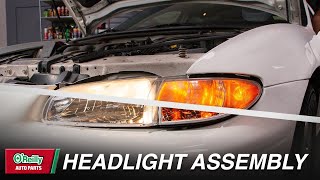 How To Replace Your Vehicles Headlight Assembly [upl. by Dorine]