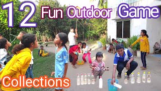 12 Collections Of Fun Outdoor Games [upl. by Jeralee]