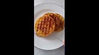 THE BEST WAY TO MAKE WAFFLES😍😍😍 [upl. by Attenaj]