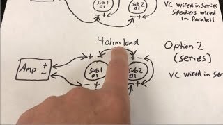 HOW TO WIRE TWO DUAL VOICE COIL SUBS [upl. by Kcorb]