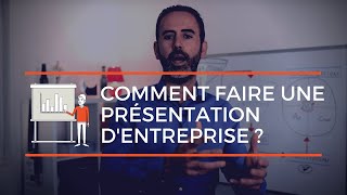 Comment faire une présentation dentreprise  exemple pour capter lattention [upl. by Wehtta106]