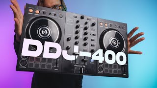 Pioneer DJ DDJ400 Rekordbox Controller  Demo amp Review [upl. by Cranston]