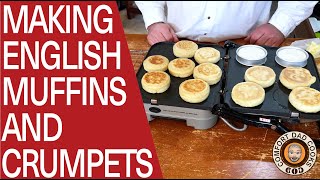 How to Make English Crumpets amp English Muffins [upl. by Ciccia]