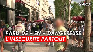 Paris de plus en plus dangereuse linsécurité partout [upl. by Aniral339]