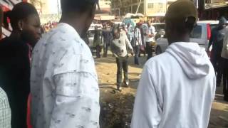 Man lynched by a mob at Donholm Nairobi [upl. by Kal]