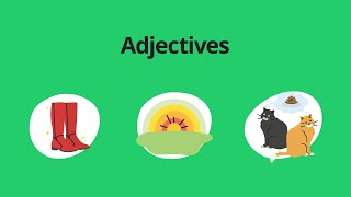 Adjectives – English Grammar Lessons [upl. by Odlawso953]