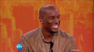 Tyrese Gibson Talks Fast amp Furious Music on ‘The View’ [upl. by Haidebej278]