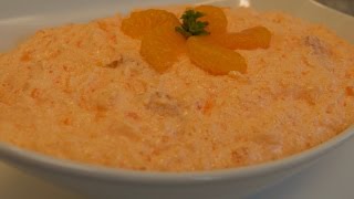 Mandarin Orange Jello Salad Recipe [upl. by Winson]