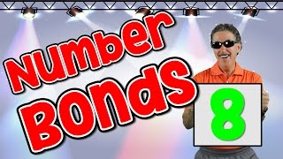 I Know My Number Bonds 8  Number Bonds to 8  Addition Song for Kids  Jack Hartmann [upl. by Astra289]