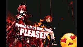 Elsword NA  Bloody Queen English Voice Lines [upl. by Nada296]