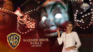 Warner Bros World Abu DhabiAll park rides4K [upl. by Ayet635]