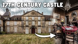 Incredible Abandoned 17th Century Castle in France  FULL OF HISTORICAL TREASURES [upl. by Cookie]