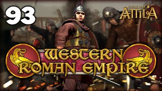 SASSANID SANDSTORM Total War Attila  Western Roman Empire Campaign 93 [upl. by Khosrow]