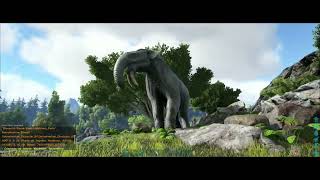 Taming bug Deinotherium Ark Server PVE 3x [upl. by Rebe418]