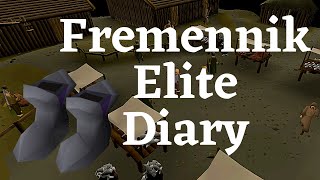 Fremennik Elite Diary Guide [upl. by Attiuqihc]