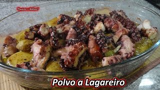 POLVO A LAGAREIRO fácil receita em português [upl. by Miles]