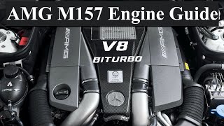 MercedesAMG M157 Overview  V8 Biturbo 4k [upl. by Yeblehs490]