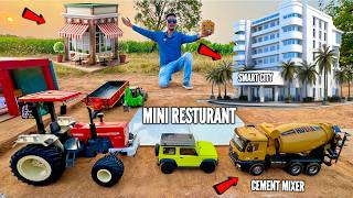 I Build 5 Star Restaurant From RC Traxxas Cement Truck  Chatpat toy TV [upl. by Ettenil]