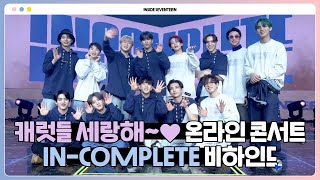 INSIDE SEVENTEEN 2021 SEVENTEEN ONLINE CONCERT ‘INCOMPLETE’ BEHIND [upl. by Anidal]