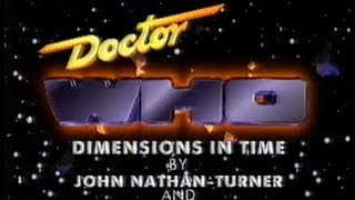 Doctor Who Dimensions In Time  1993 Children In Need [upl. by Galliett]