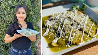 Como Hacer Chilaquiles Verdes Faciles [upl. by Sussna367]