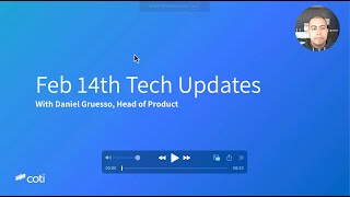 COTI Tech Updates  The Road to Mainnet Feb 14 [upl. by Arella]