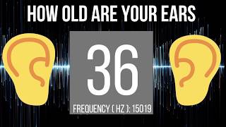 How Old Are Your Ears  HEARING TEST [upl. by Iret92]