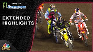 Supercross 2024 EXTENDED HIGHLIGHTS Round 1 in Anaheim  1624  Motorsports on NBC [upl. by Gillead]