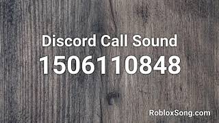 Discord Call Sound Roblox ID  Roblox Music Code [upl. by Ahcropal]