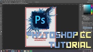 How to create a PosterBannerFlyer in Photoshop CS6CC  2015  HD [upl. by Dazhehs]