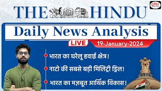 19 January 2024  The Hindu Newspaper Analysis  Drishti IAS [upl. by Suinotna242]