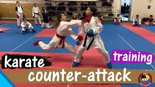 counter attack karate Training Techniques [upl. by Blynn]