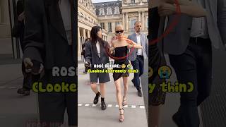 Rosé Looks Much Healthier Now 😍🥰 blackpink rose rosé shortvideo kpop viralvideo [upl. by Yot]