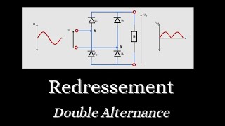 Redressement Double Alternance  Cours Animé [upl. by Kenwood]