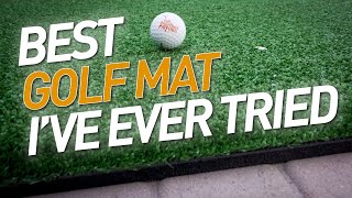 BEST GOLF MAT  Monster Mat Review  Upgrade Mevo Plus Skytrak amp Optishot [upl. by Bastien555]