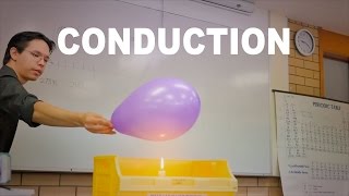 Heat Transfer  Conduction  Burning Balloons [upl. by Anayra]