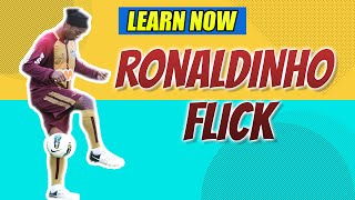 Learn Ronaldinho Skills  Ronaldinho Flick  PRSOCCERART Tutorials 15 [upl. by Livia]