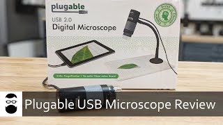 Plugable USB Microscope Review [upl. by Eneja]