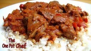 Slow Cooked Beef Goulash  One Pot Chef [upl. by Anawt]