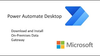 On Premises Data Gateway Installation  On Premises Data Gateway Download And Install [upl. by Omle668]